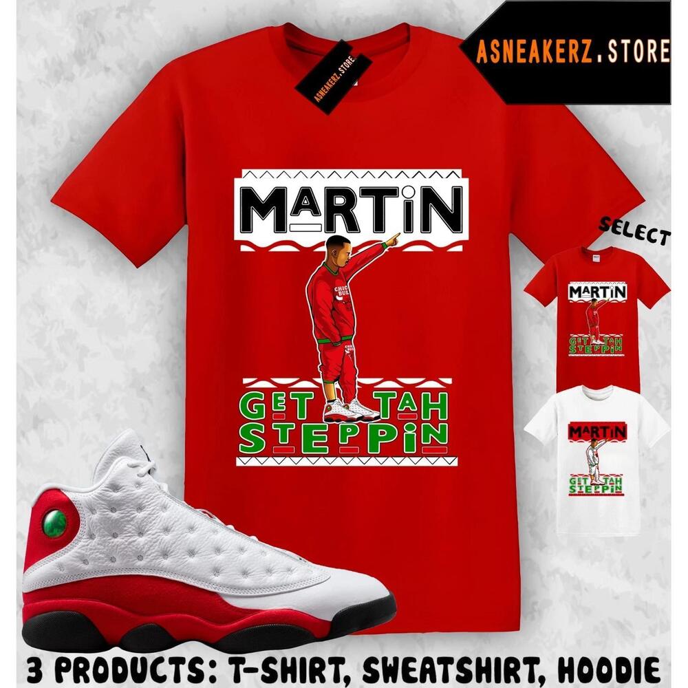 Tee Shirt Matching Aj 13 Chicago 2026 Match Martin T-Shirt